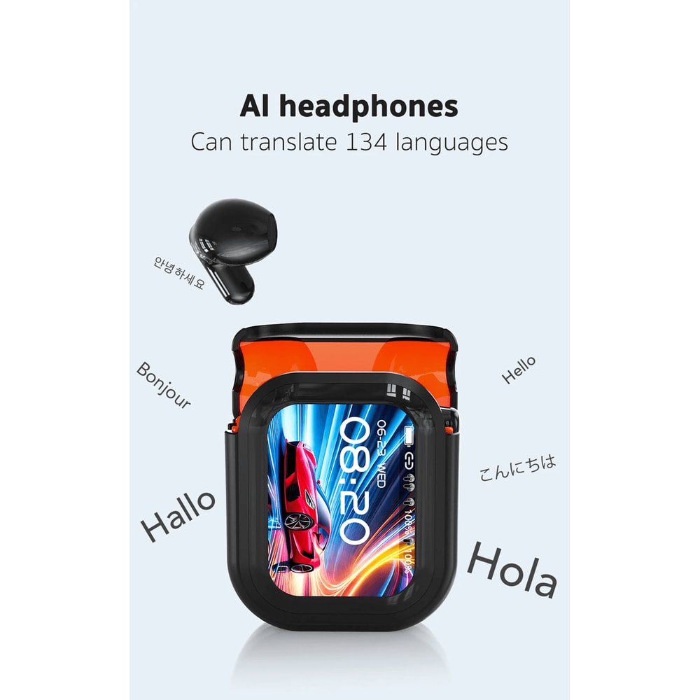 LinguaSync Bluetooth Translation Earbuds With Waterproof Design 0