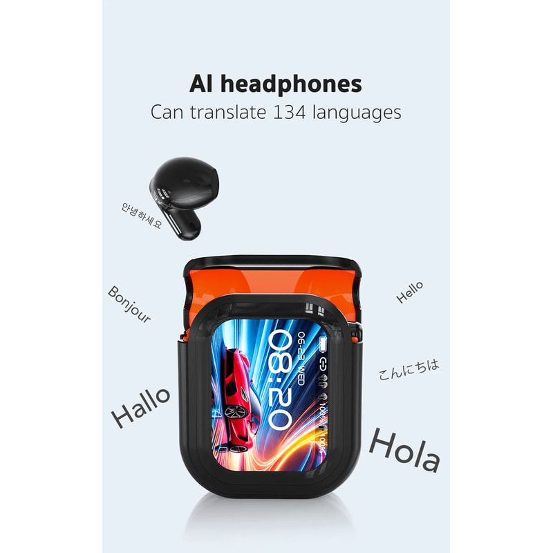 LinguaSync Bluetooth Translation Earbuds With Waterproof Design 0