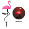 FlamingoGlow Solar Garden Light For Outdoor Pathways And Patio Decor 2
