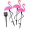 FlamingoGlow Solar Garden Light For Outdoor Pathways And Patio Decor 5