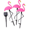 FlamingoGlow Solar Garden Light For Outdoor Pathways And Patio Decor 5