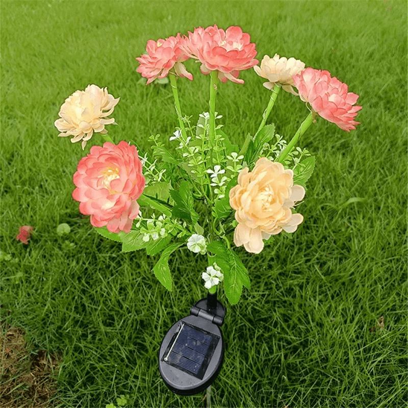 SnowLotus Solar Garden Lights For Outdoor Lawn And Patio Decor 1