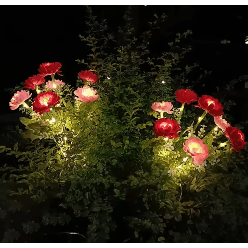 SnowLotus Solar Garden Lights For Outdoor Lawn And Patio Decor 4