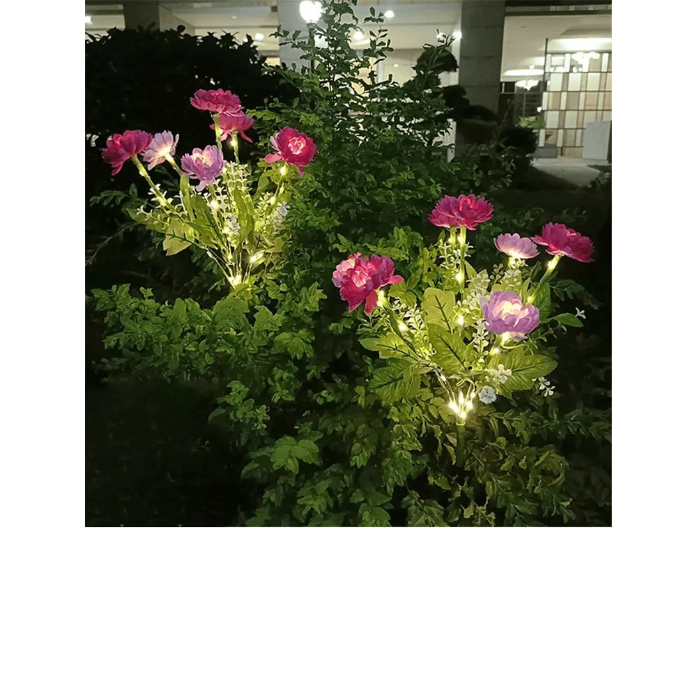 SnowLotus Solar Garden Lights For Outdoor Lawn And Patio Decor 5