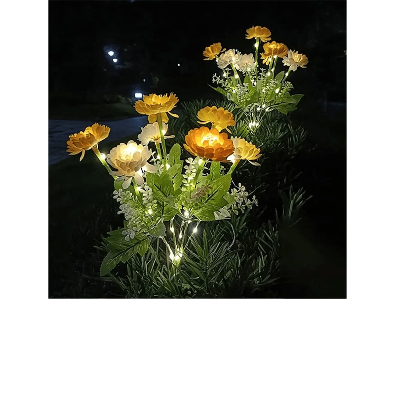 SnowLotus Solar Garden Lights For Outdoor Lawn And Patio Decor 6