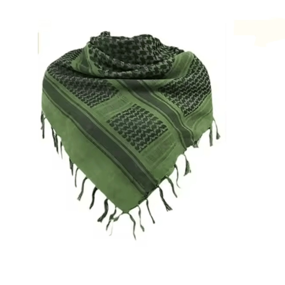 DesertShield Tactical Shemagh Scarf For Outdoor Protection And Versatile Wear 5