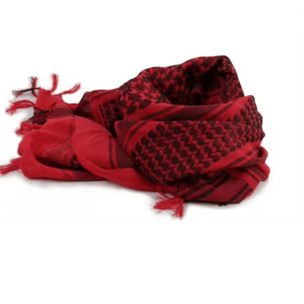 DesertShield Tactical Shemagh Scarf For Outdoor Protection And Versatile Wear 6