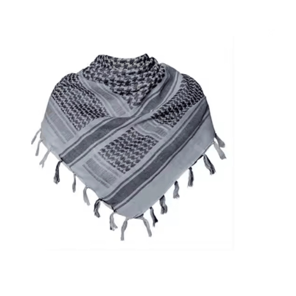 DesertShield Tactical Shemagh Scarf For Outdoor Protection And Versatile Wear 7