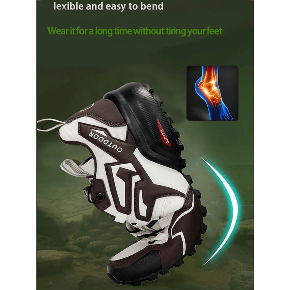 TrailForge Mens Hiking Sneakers For Trekking And Cycling Performance 0