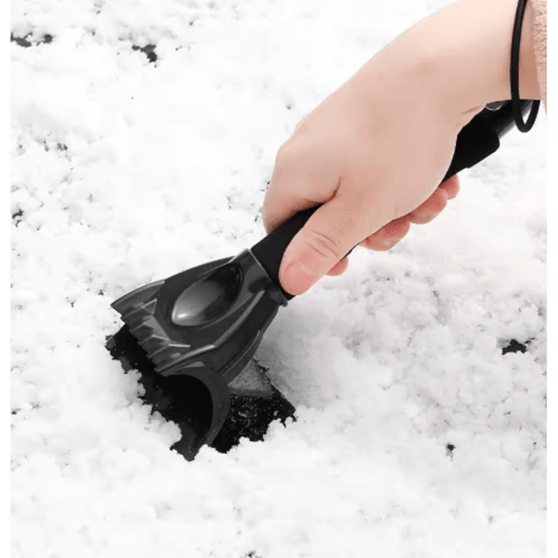 Premium Winter Car Snow Shovel Auto Ice Scraper HeavyDuty Windshield Snow Removal Tool 1