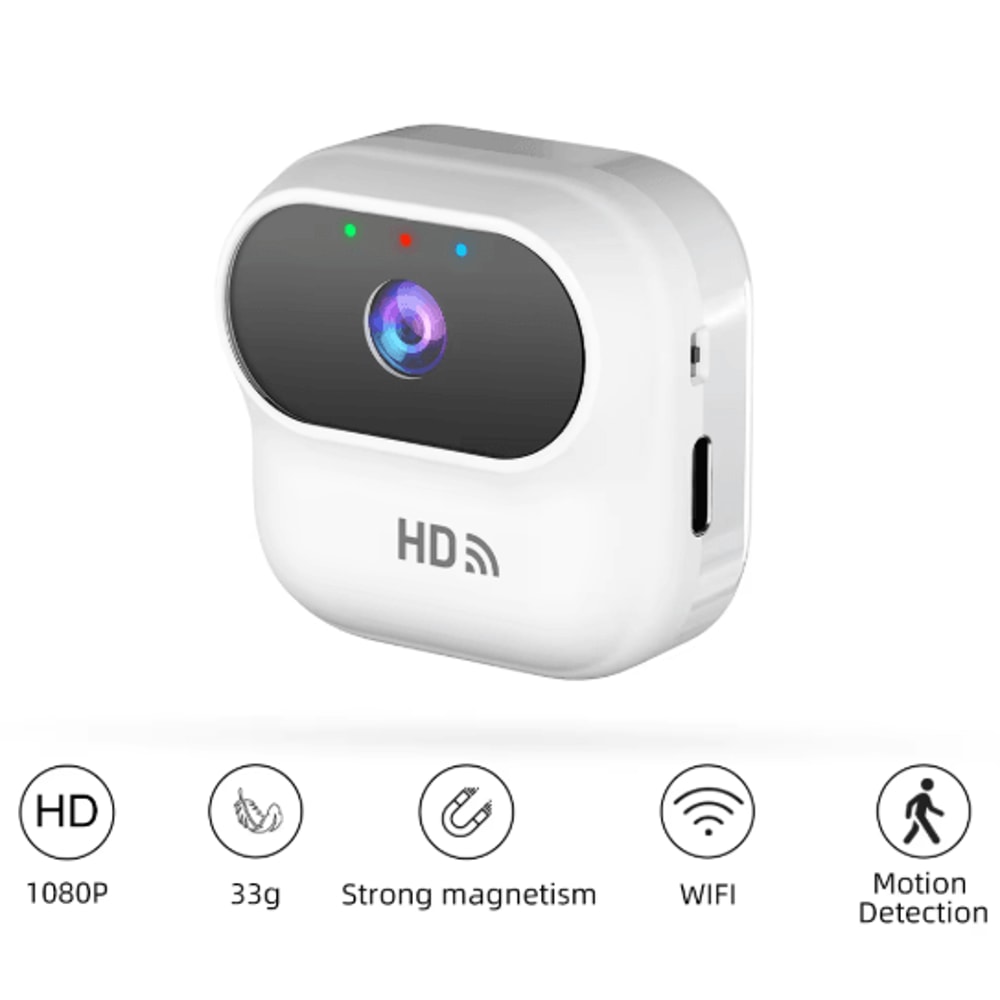 Ourlife A800 Mini WiFi Security Camera 1080P Smart Home Surveillance Camera 0