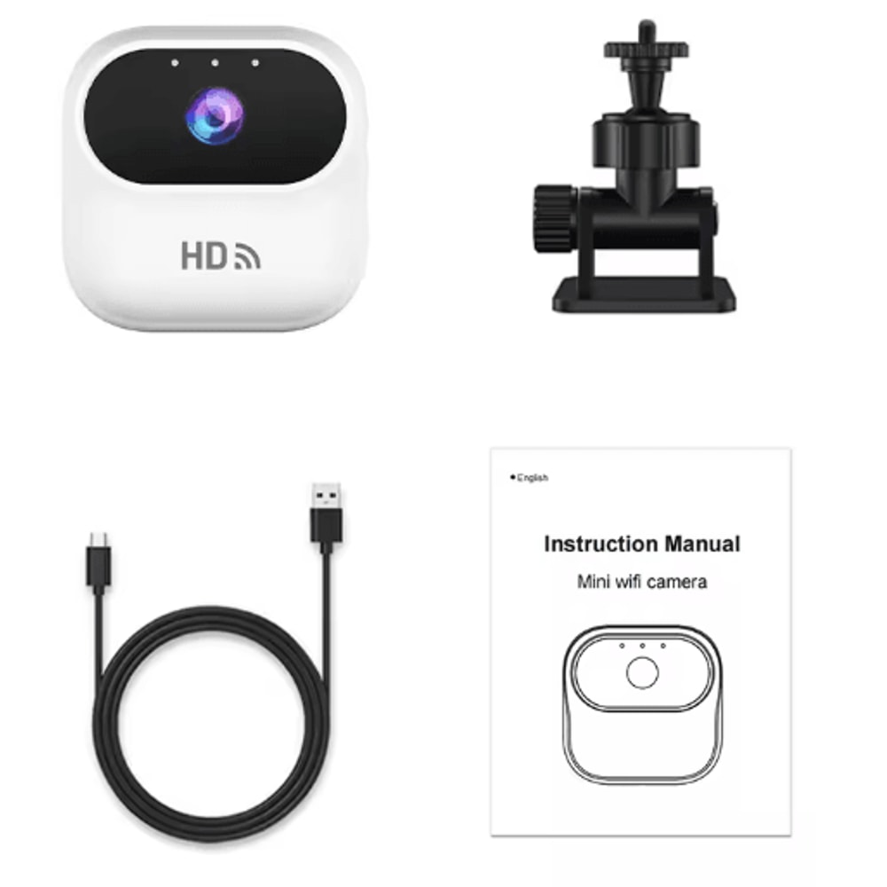 Ourlife A800 Mini WiFi Security Camera 1080P Smart Home Surveillance Camera 3