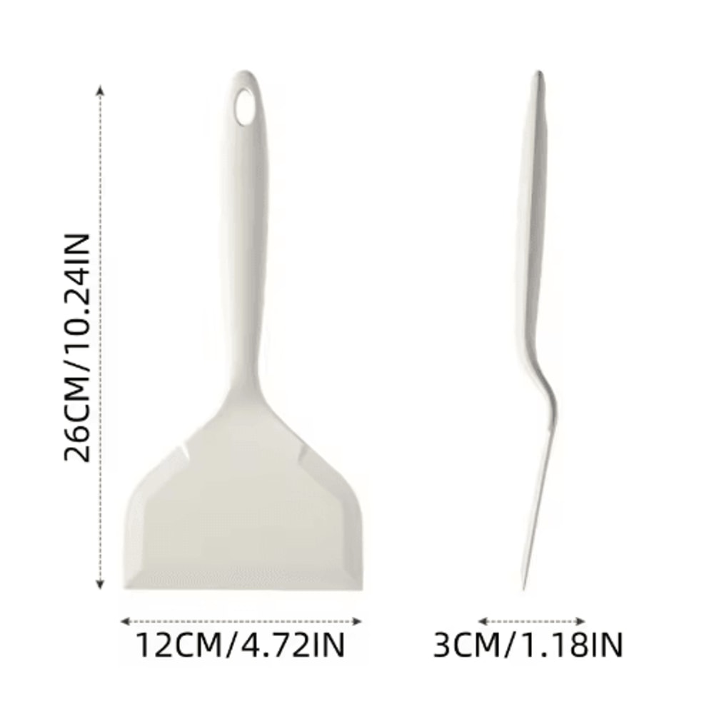 Heat Resistant Silicone Spatula Non Stick Cooking And Baking Tool 4