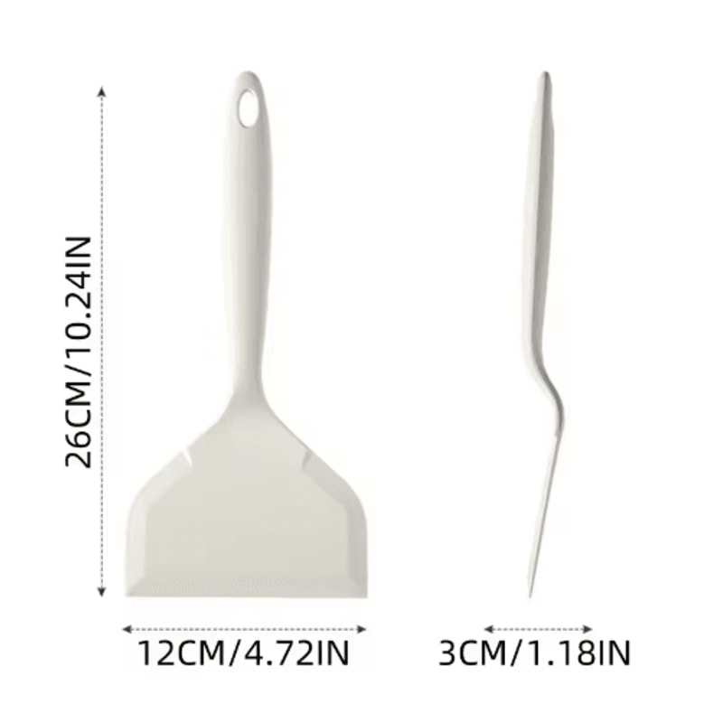 Heat Resistant Silicone Spatula Non Stick Cooking And Baking Tool 4