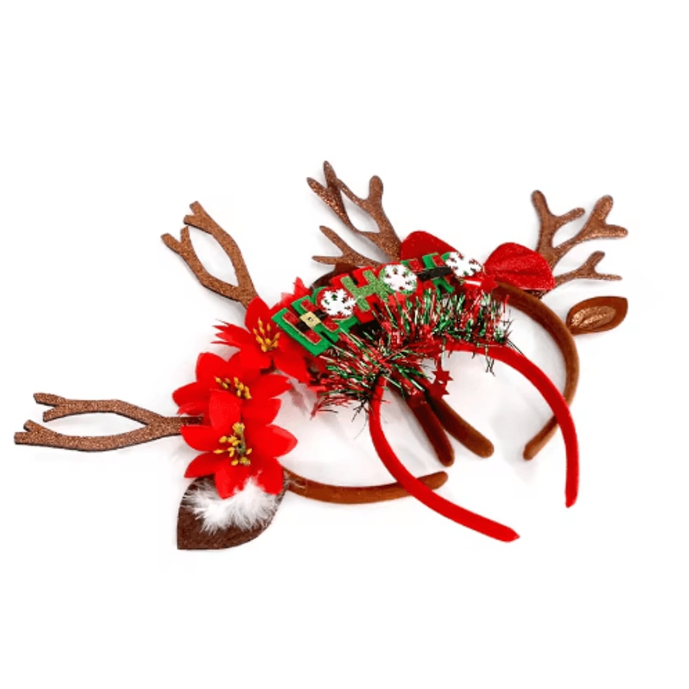 Christmas Antler Headband Cute Reindeer Hair Accessorie 1
