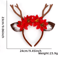 Christmas Antler Headband Cute Reindeer Hair Accessorie 4