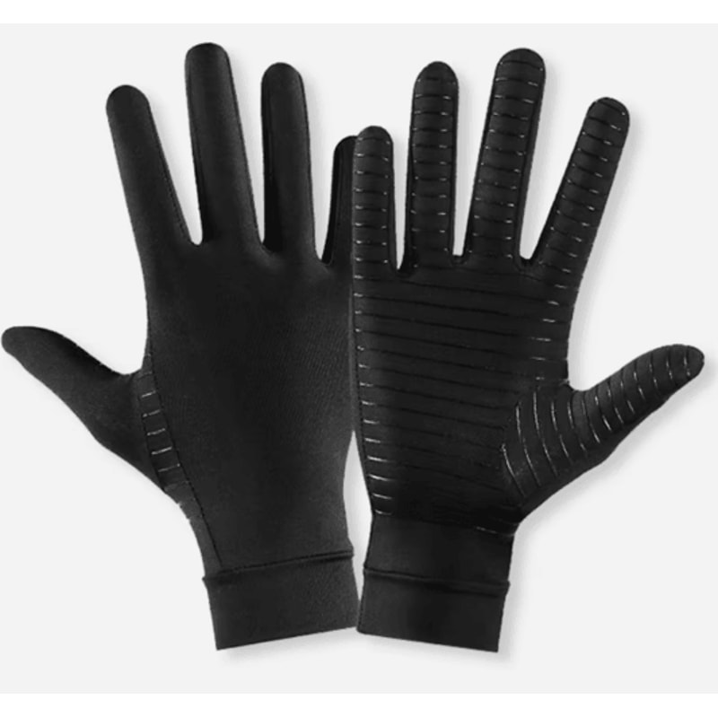 Copper Compression Arthritis Gloves Hand And Wrist Support For Pain Relief 0