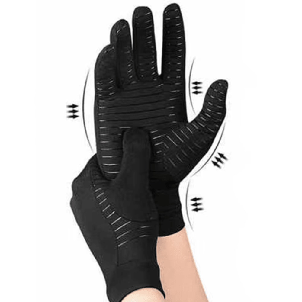 Copper Compression Arthritis Gloves Hand And Wrist Support For Pain Relief 1