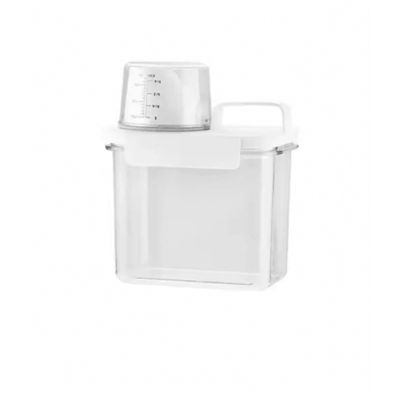 Airtight Laundry Detergent Dispenser Clear Powder And Liquid Storage Container 3