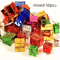 Mini Christmas Gift Box Ornaments Colorful Tree Decoration Set 50 Pieces 3