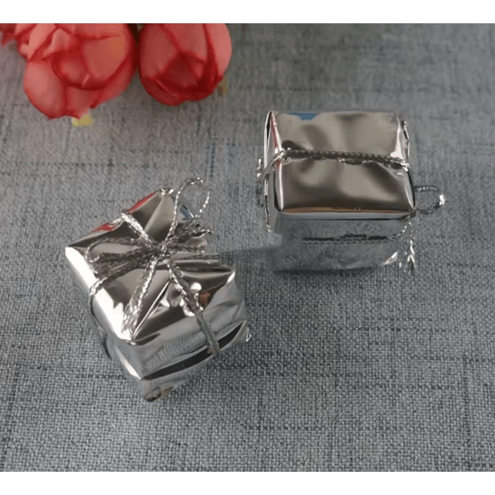 Mini Christmas Gift Box Ornaments Colorful Tree Decoration Set 50 Pieces 1