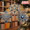 Christmas Snowflake Ornaments Acrylic Tree Hanging Decoration Set 6 Pieces 1