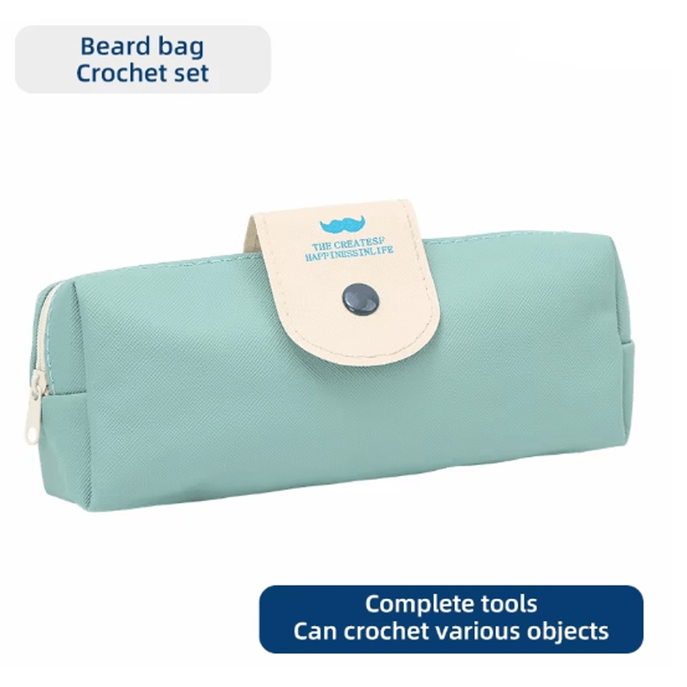 Ergonomic Crochet Hook Set Extra Long Knitting Needles Kit For Beginners 1