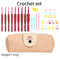 Ergonomic Crochet Hook Set Extra Long Knitting Needles Kit For Beginners 5