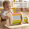 Montessori Wooden Spinning Drum Baby Sensory Toy For Toddlers 3