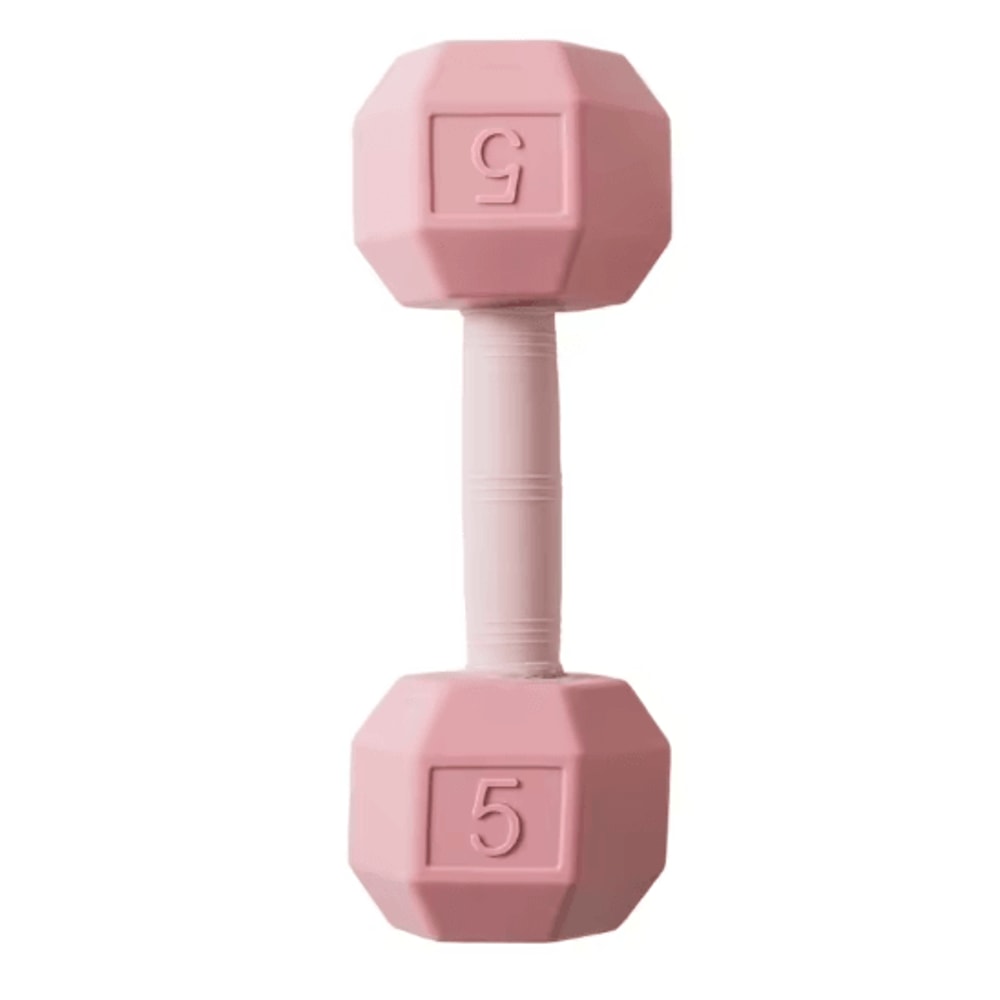 Baby Silicone Teething Rattle Dumbbell Sensory Toy For Infants 4