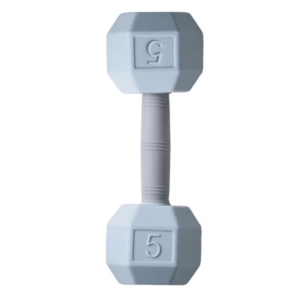 Baby Silicone Teething Rattle Dumbbell Sensory Toy For Infants 7