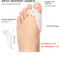 Premium Silicone Toe Separator Bunion Correction Set For Comfortable Toe Alignment And Pain Relief 1