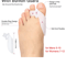 Premium Silicone Toe Separator Bunion Correction Set For Comfortable Toe Alignment And Pain Relief 1