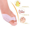 Premium Silicone Toe Separator Bunion Correction Set For Comfortable Toe Alignment And Pain Relief 2