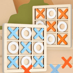 wooden montessori chess puzzle game educational brain training toy for kids