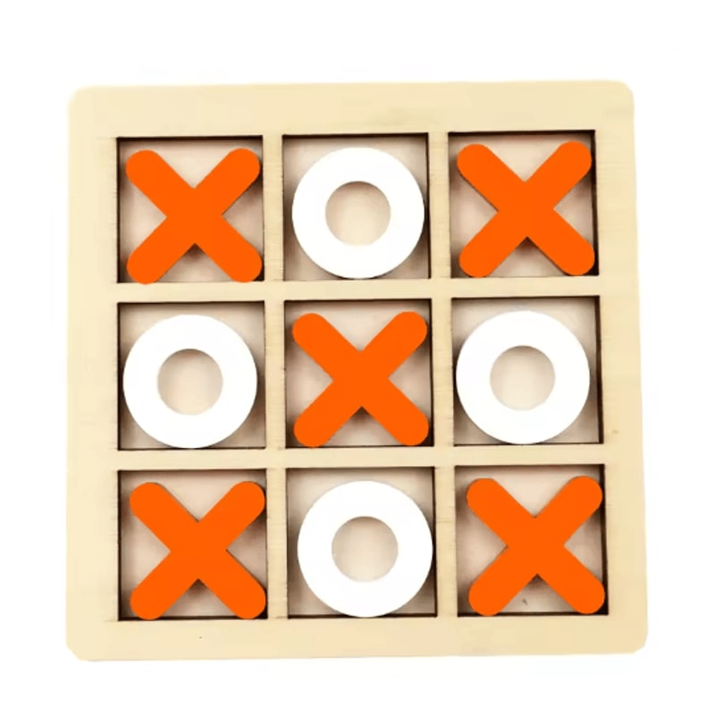 Wooden Montessori Chess Puzzle Game Educational Brain Training Toy For Kids 5