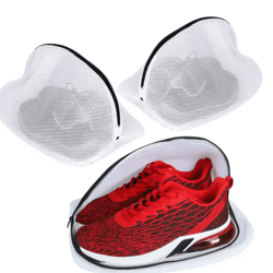 premium mesh shoe washing bag – durable sneaker laundry bag with zip closure
