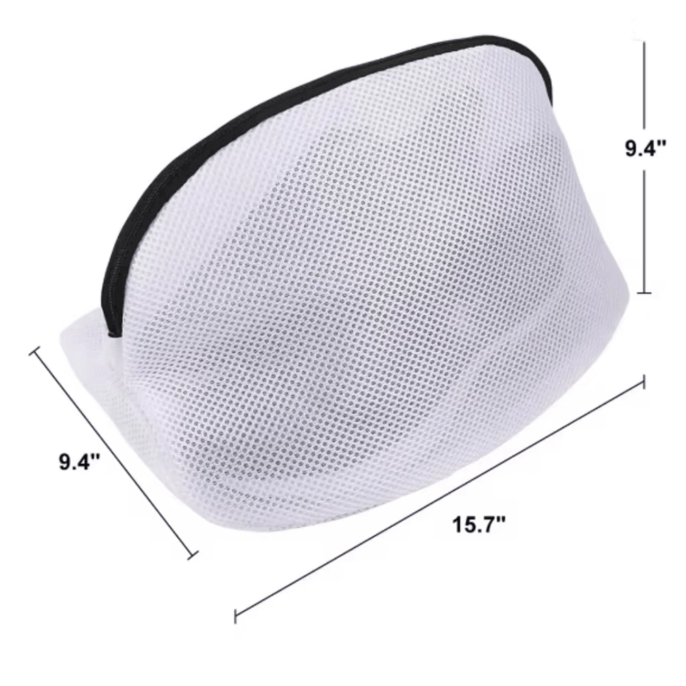 Premium Mesh Shoe Washing Bag Durable Sneaker Laundry Bag With Zip Closure 2