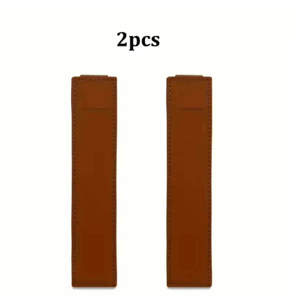 Adjustable Leather Elastic Band Notebook Pen Holder For Planners And Journals 6