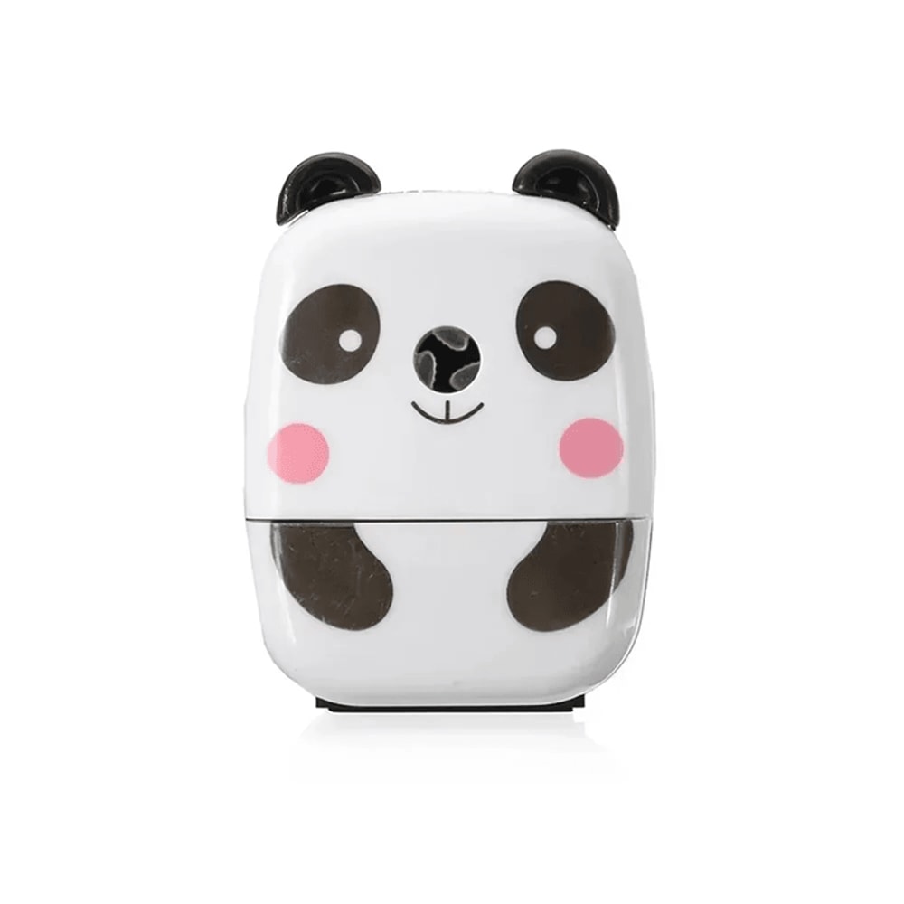 Cartoon Animal Hand Crank Pencil Sharpener Panda Tiger Manual Sharpener 0