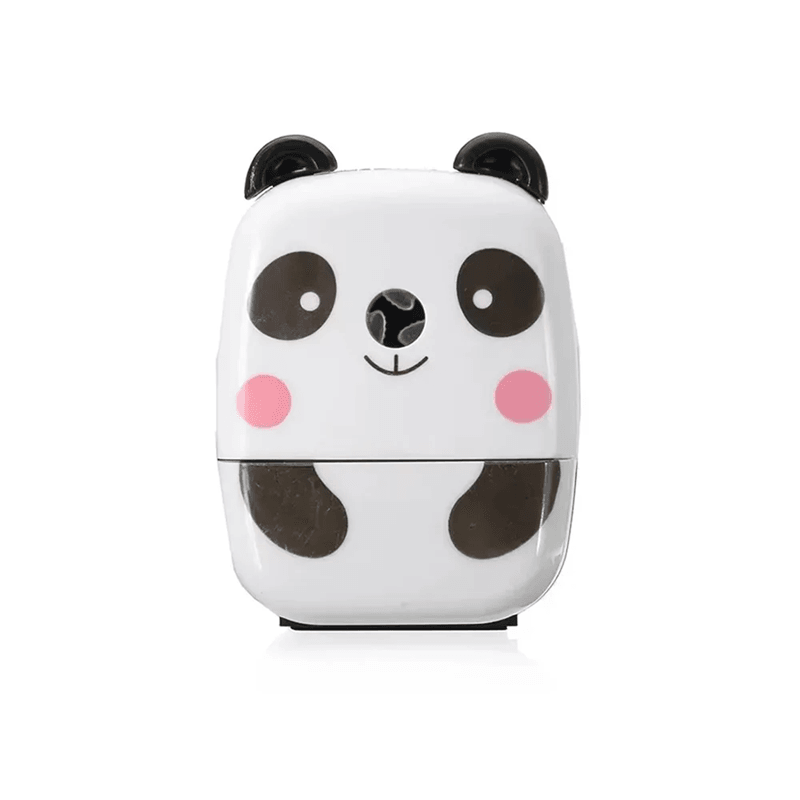 Cartoon Animal Hand Crank Pencil Sharpener Panda Tiger Manual Sharpener 0