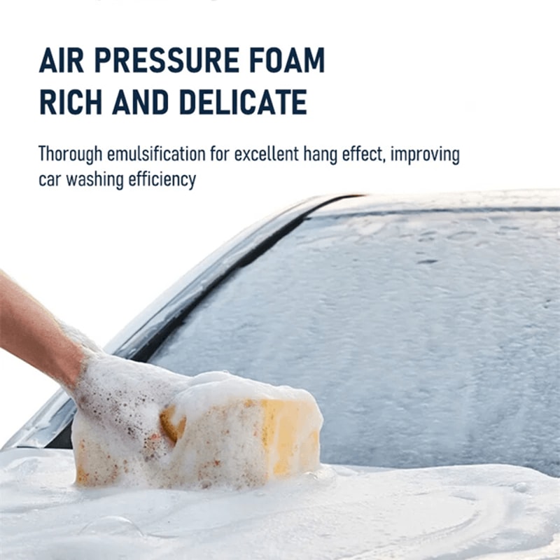 2L Hand Pump Foam Sprayer High Pressure Car Wash Spray Bottle 2