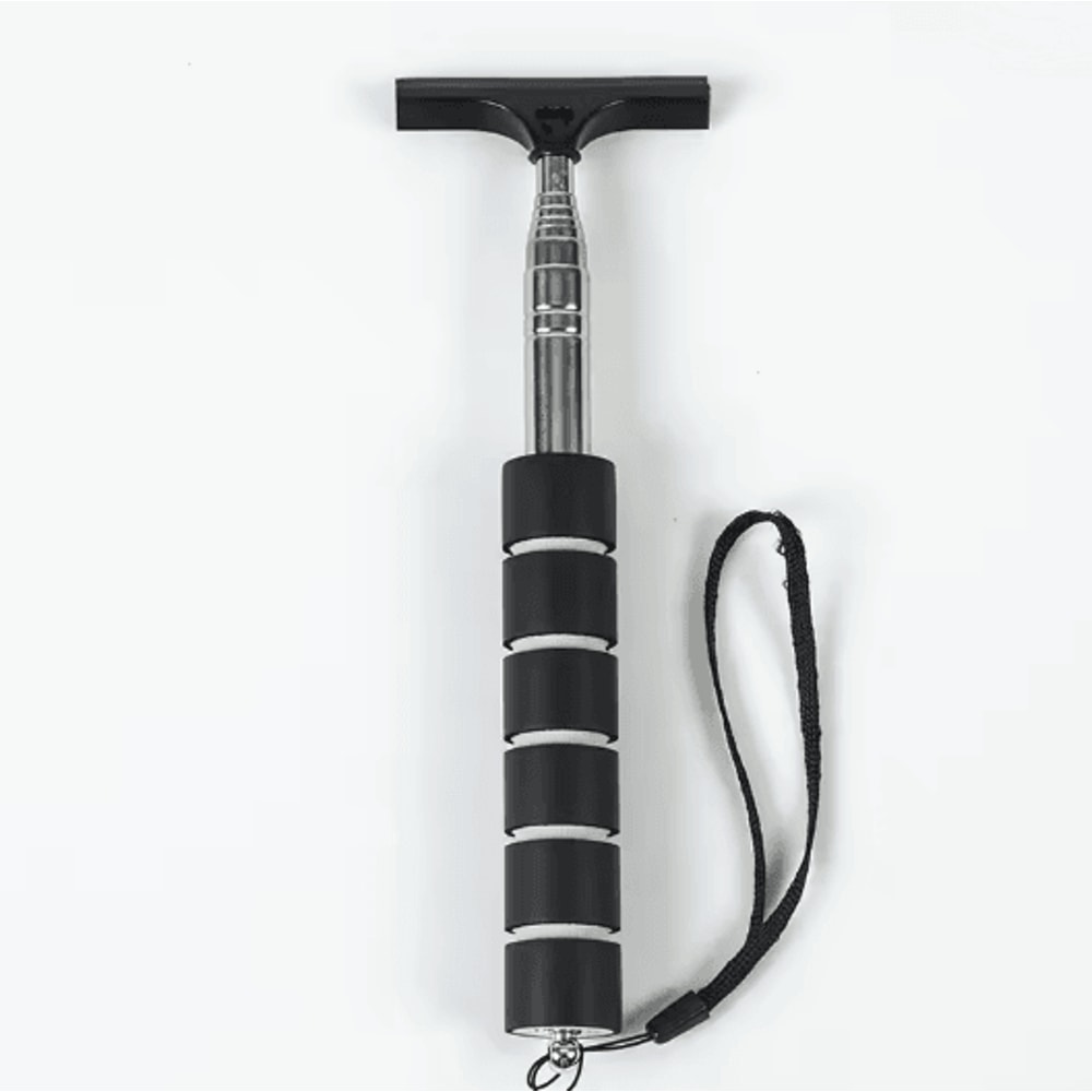 Universal Retractable Car Mirror Glass Cleaning Tool With Telescopic Brush 2