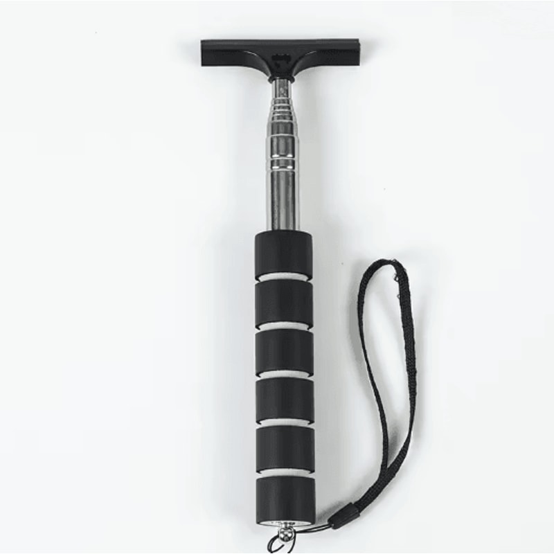 Universal Retractable Car Mirror Glass Cleaning Tool With Telescopic Brush 2