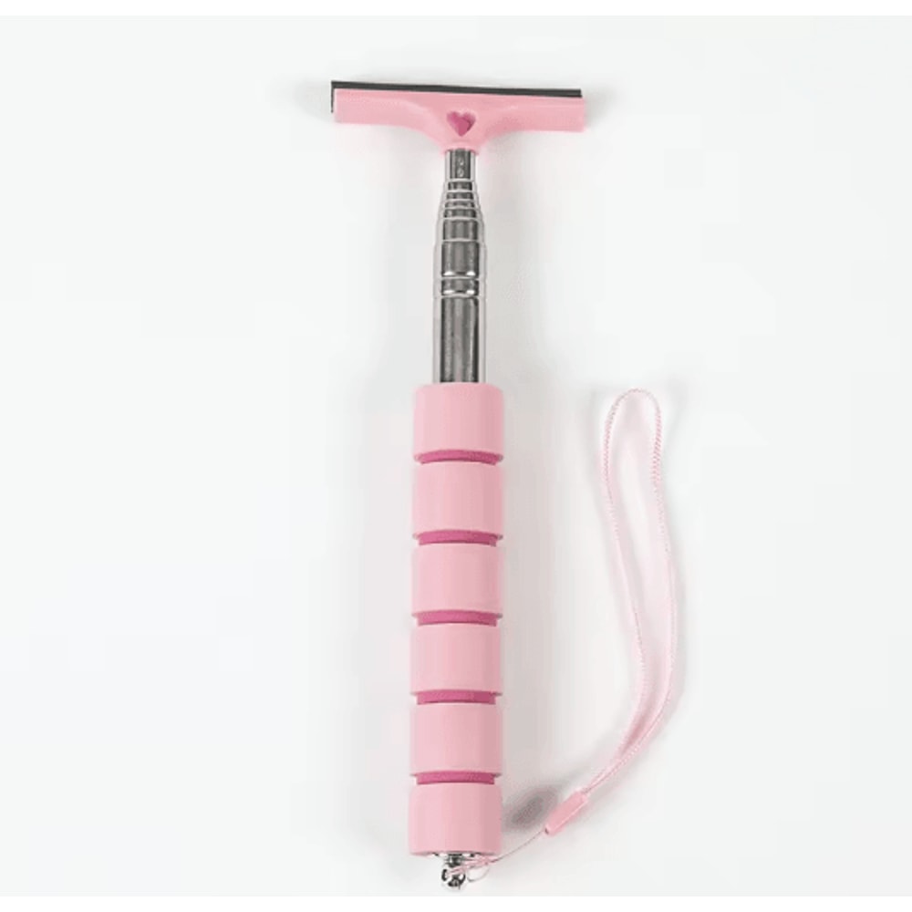 Universal Retractable Car Mirror Glass Cleaning Tool With Telescopic Brush 4