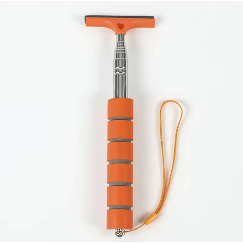 Universal Retractable Car Mirror Glass Cleaning Tool With Telescopic Brush 5