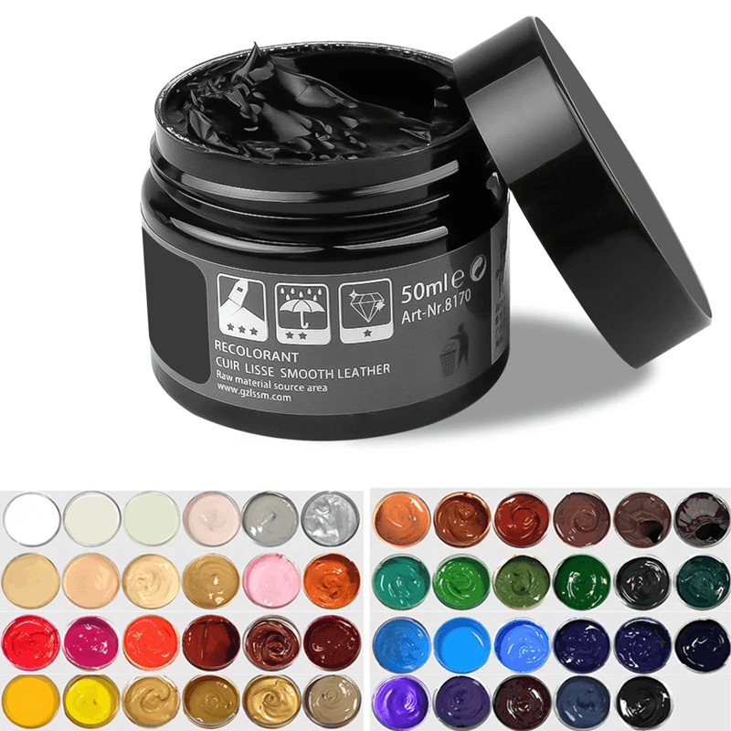 Liquid Leather Repair Kit For Car Seats And Interior Restoration 0