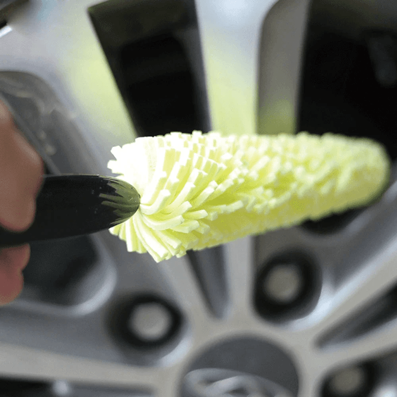 Non Slip Car Wheel And Tire Cleaning Brush For Rim Detailing 1