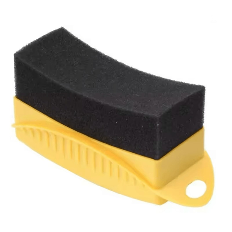 Wheel Waxing Sponge Applicator With Cover For Tire And Rim Detailing 3