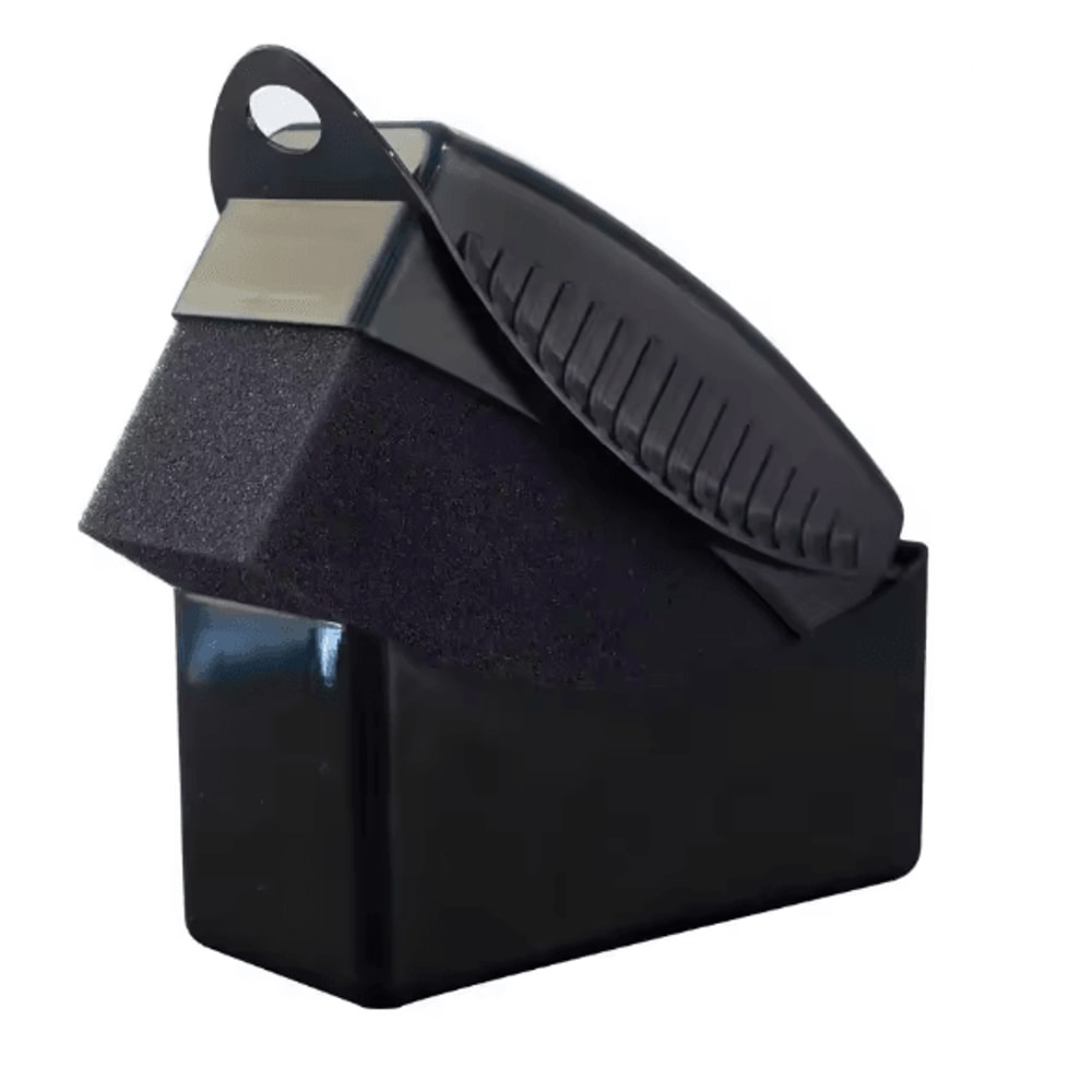 Wheel Waxing Sponge Applicator With Cover For Tire And Rim Detailing 7